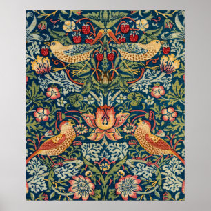 Poster Strawberry Thief por William Morris