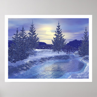 Poster Stream de inverno III