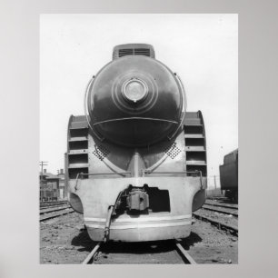 Poster Streamliner em Washington, C.C.
