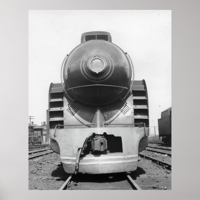 Poster Streamliner em Washington, D.C. (Frente)