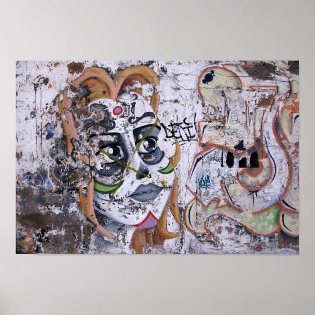 Poster Street Art de Las Palmas (Frente)