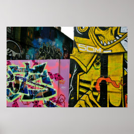 Poster Street Art Grafite Digbeth Birmingham Reino Unido