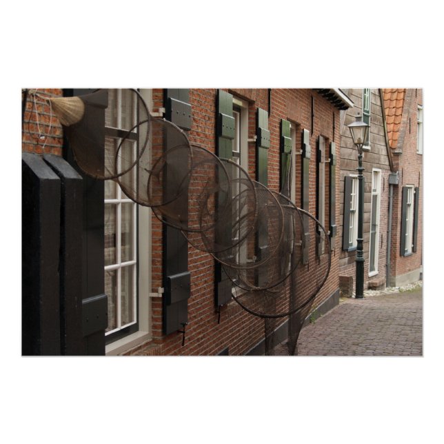 Póster Street small town Dutch village (Frente)