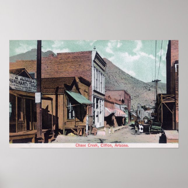 Póster Street View, Chase CreekClifton, (Frente)