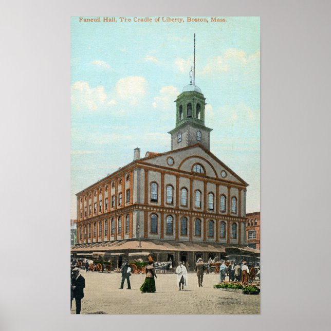 Póster Street View do Faneuil Hall (Frente)