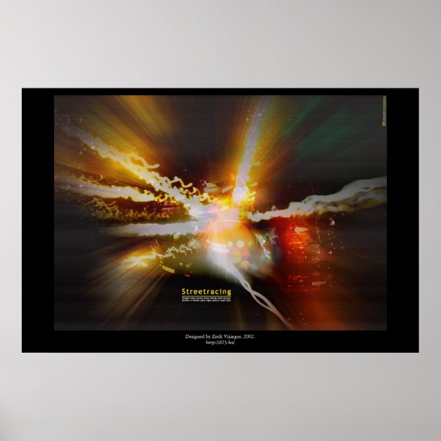 Póster StreetRacin' (Frente)