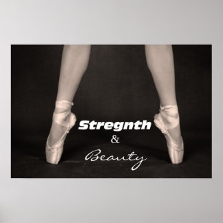 Póster Stregnth e Beauty