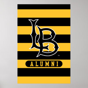 Poster Stripes de Alunos de Long Beach State