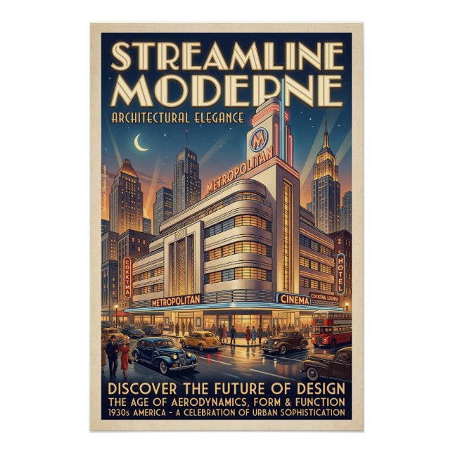 Póster Stromlinien-Architektur  (Frente)