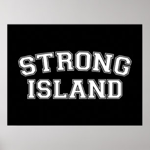 Póster Strong Island, NYC, EUA