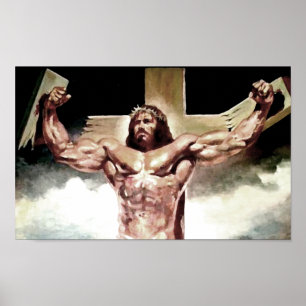 Póster Strong Jesus