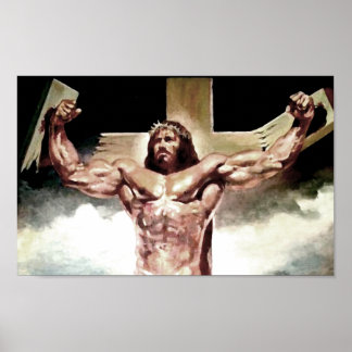 Póster Strong Jesus