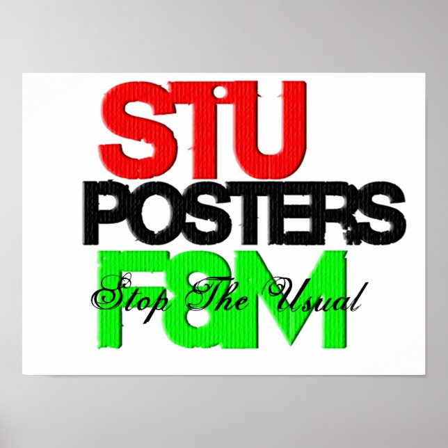 POSTER STU™ F&M™ (Frente)