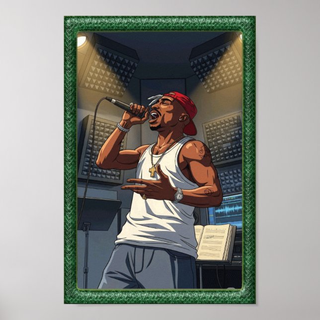 Poster Studio Flow – Hip Hop Performance Art (Frente)
