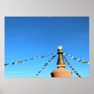 Poster Stupa budista