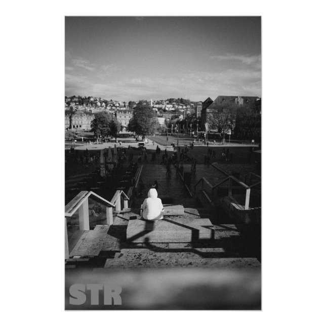 Póster Stuttgart view (Frente)