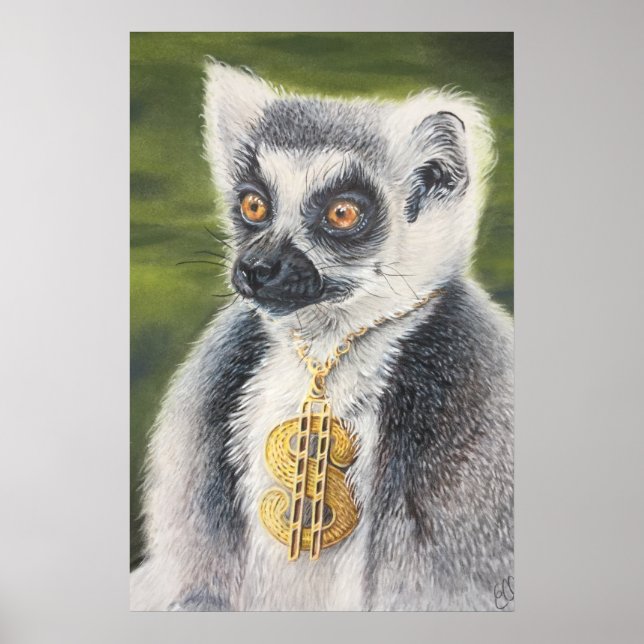 Poster Stylin Lemur (Frente)