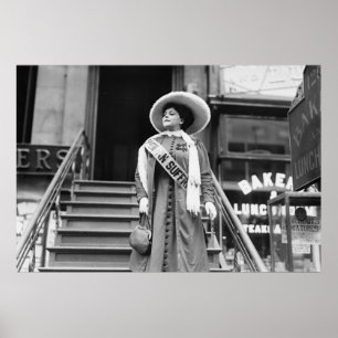 Poster Stylin' Suffragette: 1908