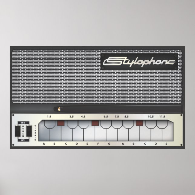 Póster Stylophone (Frente)