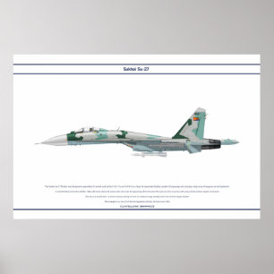Poster Su-27 Eritrea 1