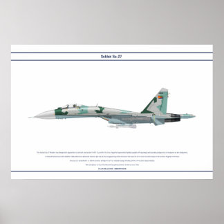 Poster Su-27 Eritreia 1