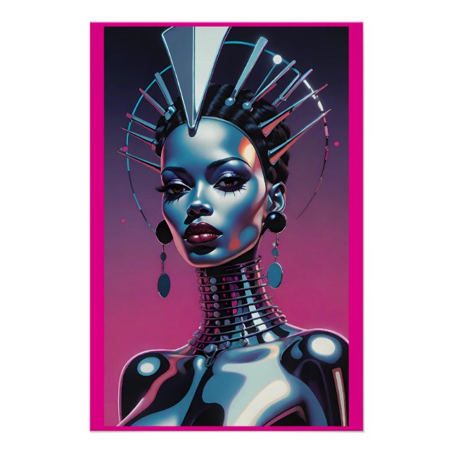 Póster Sua Beleza Era Indistinguível (Frente)