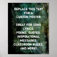 Sua citação favorita Textura intensa de Grunge Esc