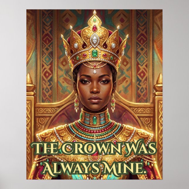 Poster Sua Coroa (Frente)