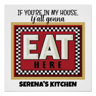 Póster Sua Cozinha