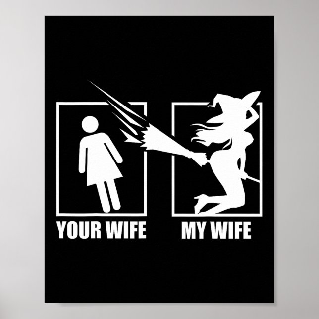 Poster Sua Esposa Vs. Minha Esposa - Esposa de Bruxa Hall (Frente)