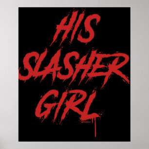 Poster Sua Garota Slasher Casais 2