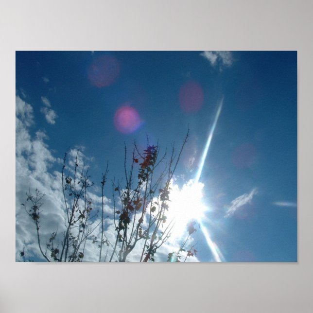 Poster Sua Glória no Céu (Frente)