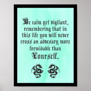 Póster Sua grande verdade do adversário