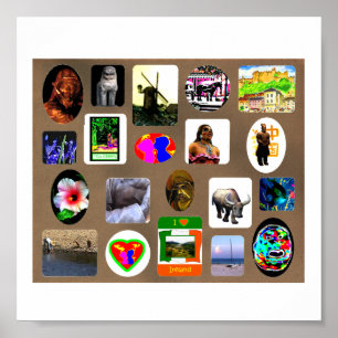 Póster Sua Imagem Aqui JGibney O MUSEUM Zazzle Oferece