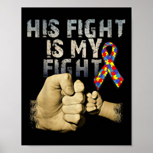 Poster Sua Luta É A Minha Luta Contra A Consciência Do Au