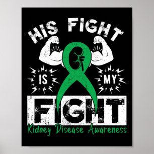 Poster Sua Luta É A Minha Luta Contra A Doença Renal Sens