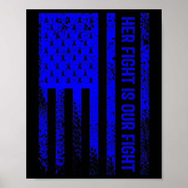 Poster Sua Luta É A Nossa Luta Contra A Alopécia Areata S (Frente)