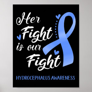 Poster Sua Luta É A Nossa Luta Contra A Hidrocefalia.