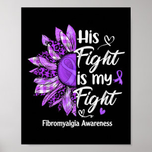 Poster Sua Luta É Minha Luta Contra A Fibromialgia De Gir