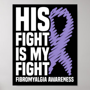 Poster Sua Luta É Minha Luta Contra A Fibromialgia Sensib