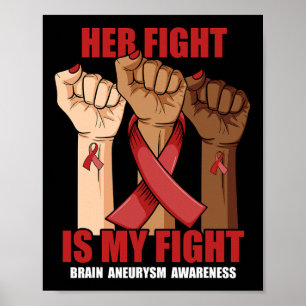 Poster Sua Luta É Minha Luta Contra O Awarenismo Do Céreb