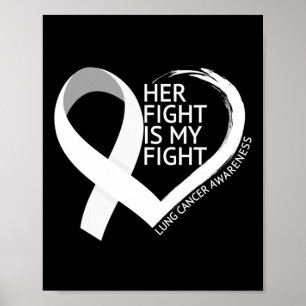 Poster Sua Luta É Minha Luta Mês de Conscientização do Câ
