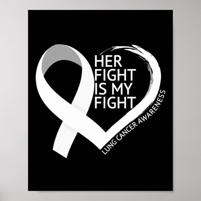 Poster Sua Luta É Minha Luta Mês de Conscientização do Câ (Frente)