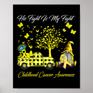 Poster Sua Luta É Minha Luta Pela Consciência Do Cancer D