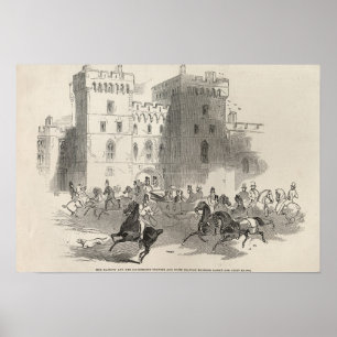 Poster Sua majestade e seus visitantes ilustres