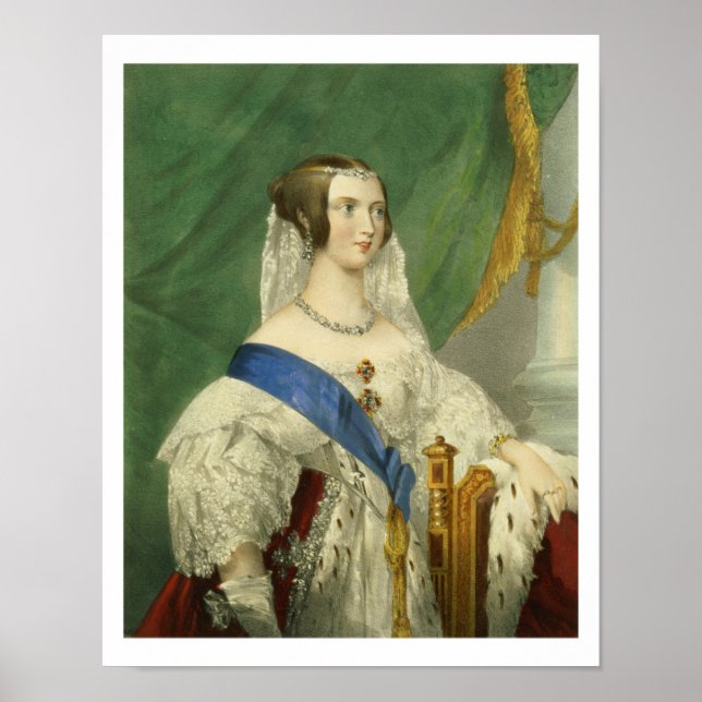 Póster Sua Majestade Mais Graciosa, Rainha Vitória (1819- (Frente)