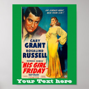 Poster Sua Menina, Sexta-Feira, Grant Rosalind Rus