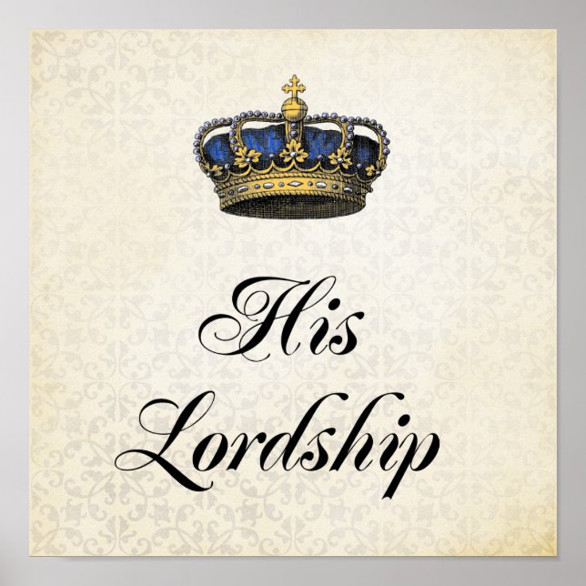 Poster Sua Senhoria (Frente)