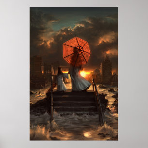 Póster Sua Silhouette Silenciosa