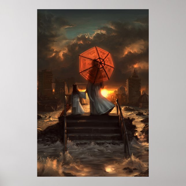 Póster Sua Silhouette Silenciosa (Frente)